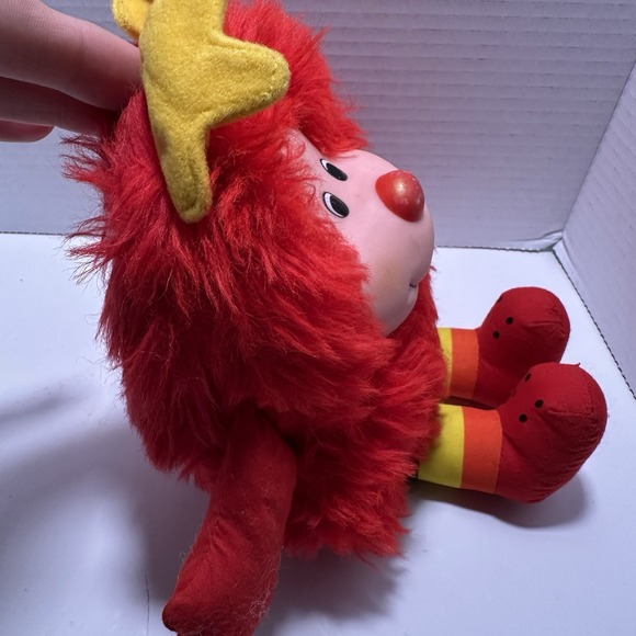 Vintage 1983 Rainbow Brite 12" Red Sprite Twink Mattel‎ Hallmark Plush Stars - Picture 3 of 10